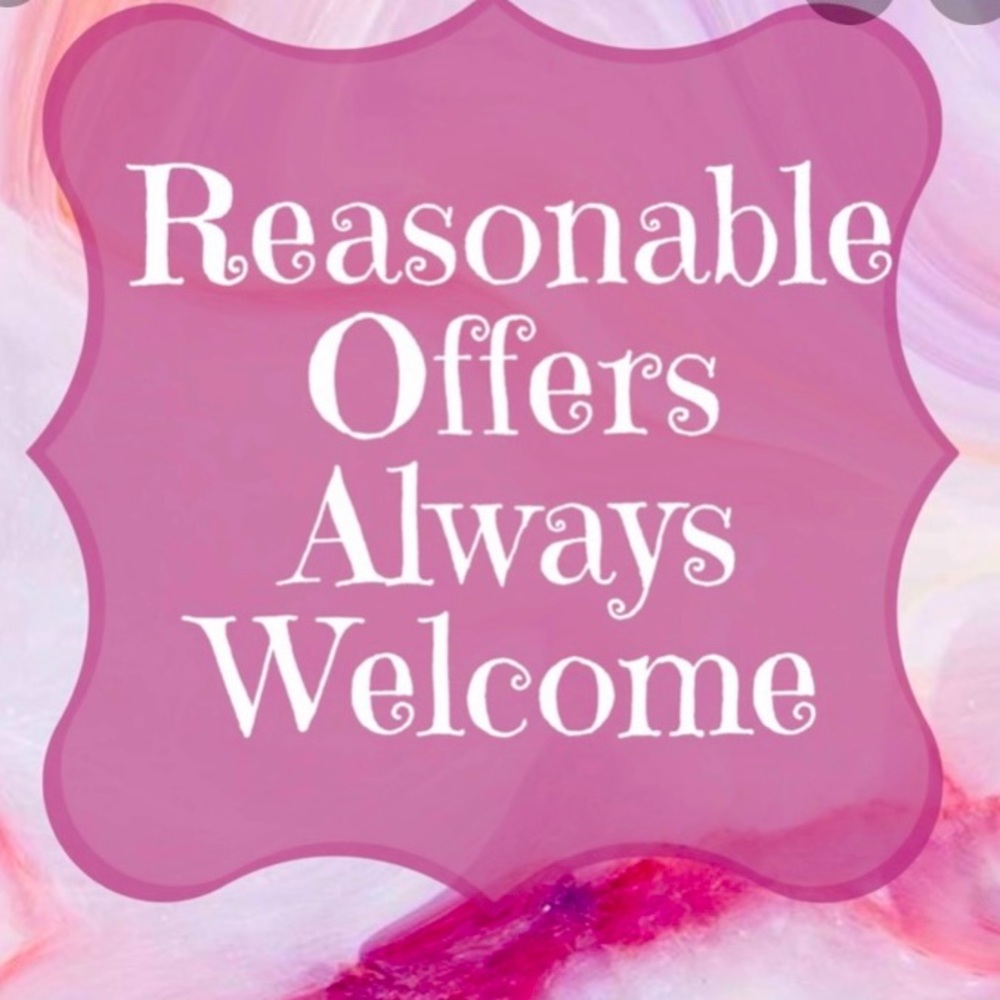 All offers welcome
